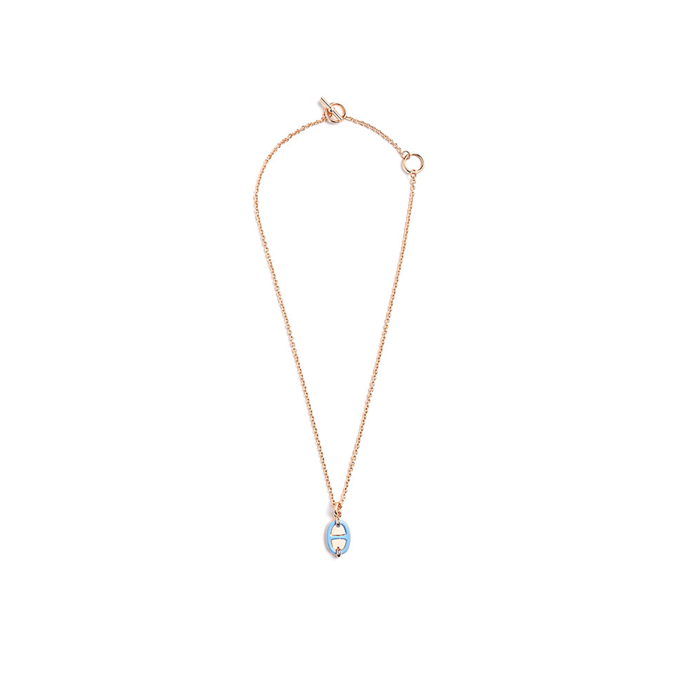HERMÈS MINI MAILLON PENDANT, SMALL MODEL H100053FOC5